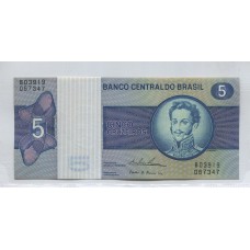 BRASIL 5 CRUZEIROS BILLETE SIN CIRCULAR, UNC